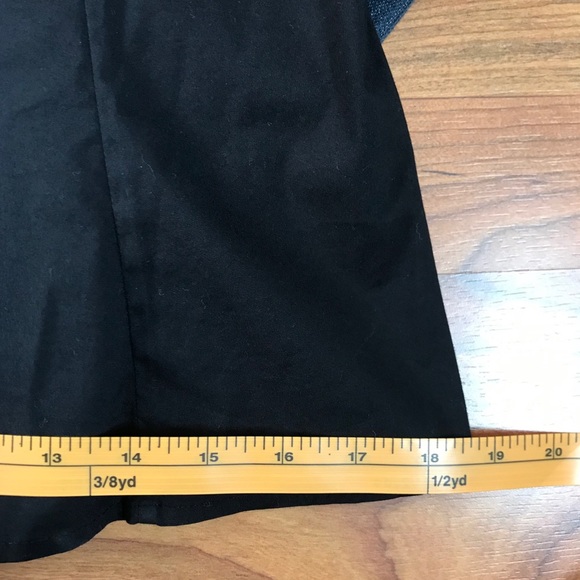 Robbi and Nikki black shirt w puff short sleeves - Picture 13 of 16